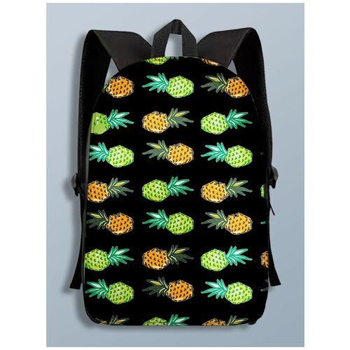 Рюкзак фрукт ананас, школьный рюкзак, рюкзак с рисунком - 25 А3 p