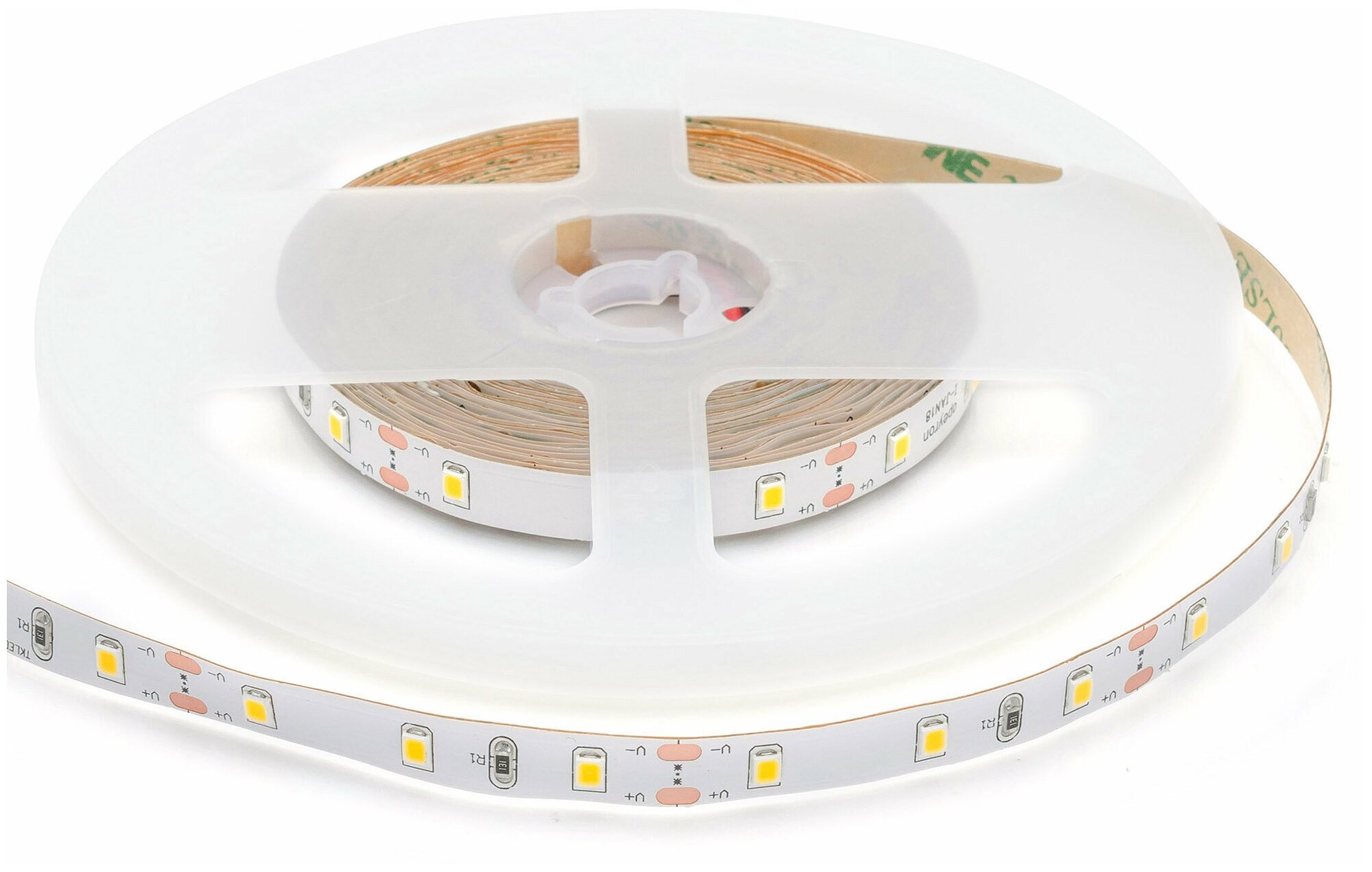 Светодиодная влагозащищенная лента Apeyron 7,2W/m 30LED/m 5050SMD теплый белый 5M 10-02 - фотография № 3