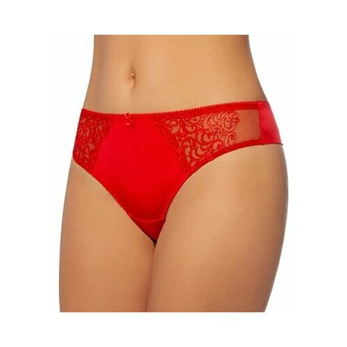 фото Трусики-слипы с кружевом по бокам vintage fluide | молочный | 44