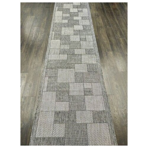 Ковровая дорожка 10125 GRAY 80 x 700