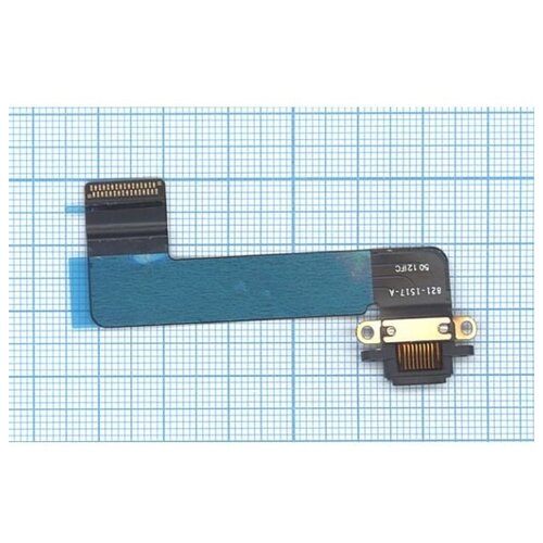 Шлейф с разъемом питания (Dock Connector Charger Flex) для Apple IPad mini черный