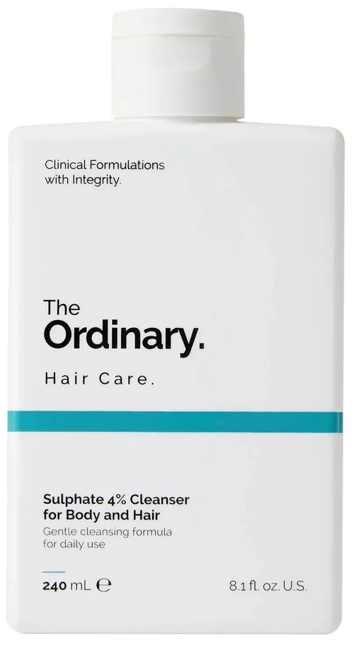 The Ordinary шампунь Hair Care Sulphate 4% Cleanser For Body And Hair, 240ml