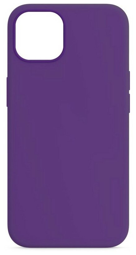 Чехол силиконовый MItrifON для iPhone 13 (6.1") Dark Lilac Темно-сиреневый №61