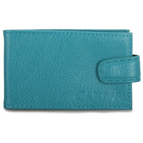 Картхолдер из натуральной кожи «Рауль» P1004 Turguoit