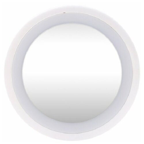 фото Зеркало с подсветкой, цвет белый, 9х9х1,5 см venusshape