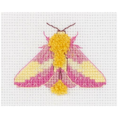 фото Набор для вышивания klart "кленовая бабочка" 8.5x7.5 см
