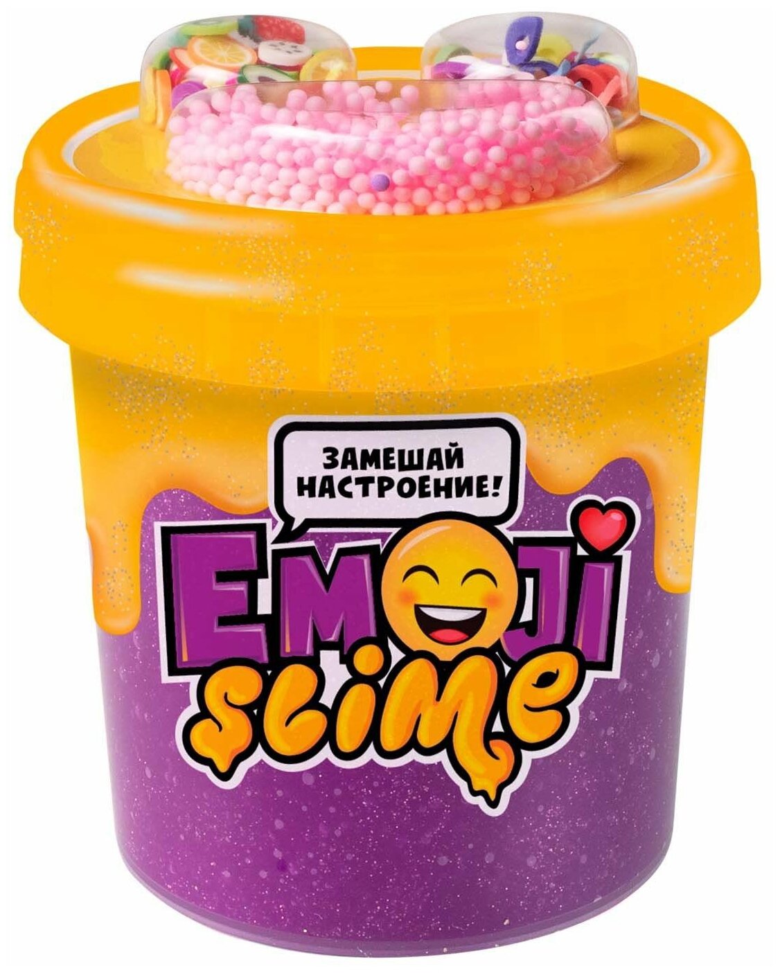Набор для экспериментов Slimer Emoji Фиолетовый 120 мл S130-80