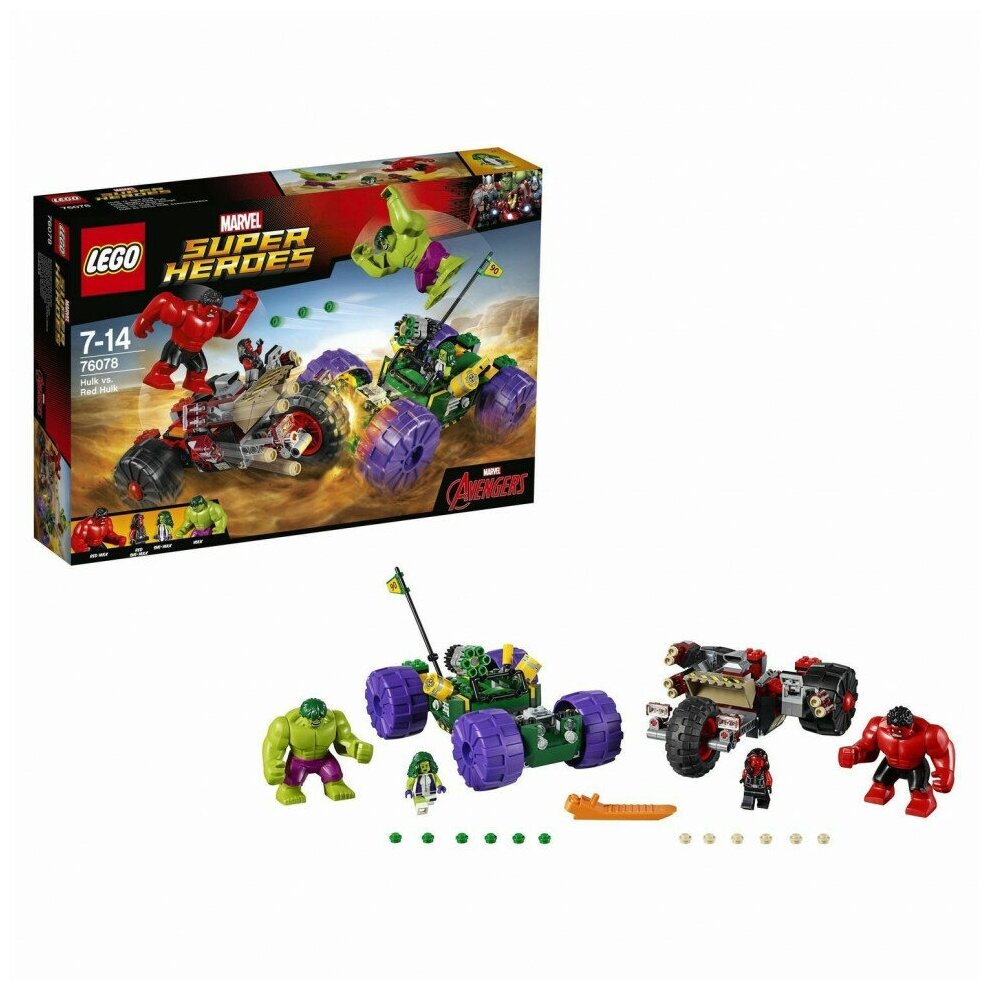 LEGO Super Heroes Халк против Красного Халка - фото №12