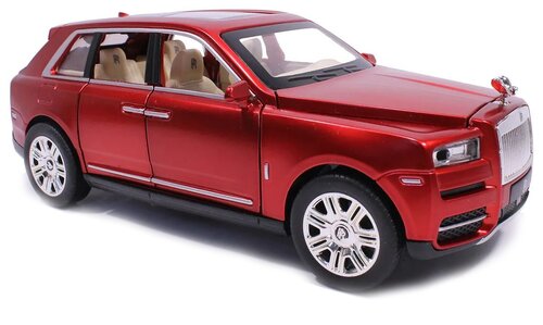 Машинка XLG Rolls-Royce Cullinan 1:24, 19 см, красный