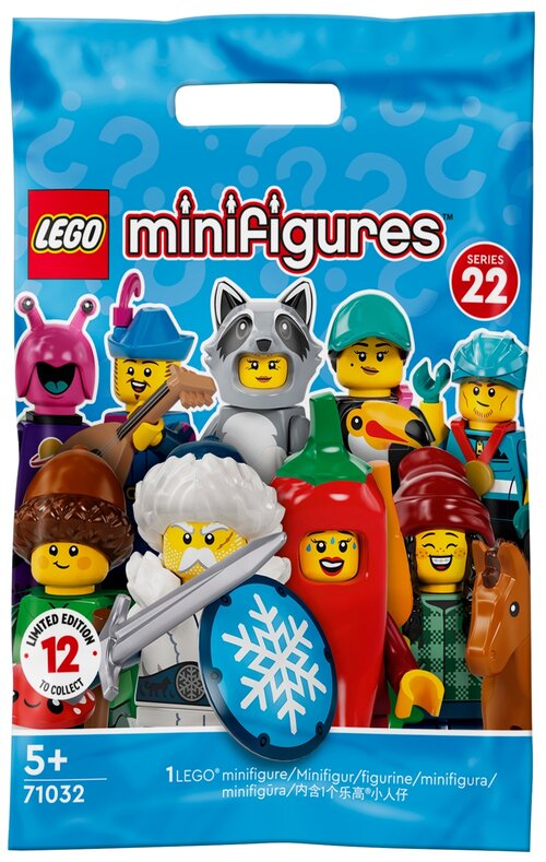 Конструктор LEGO Minifigures 71032 Минифигурки Серия 22, 100 дет.