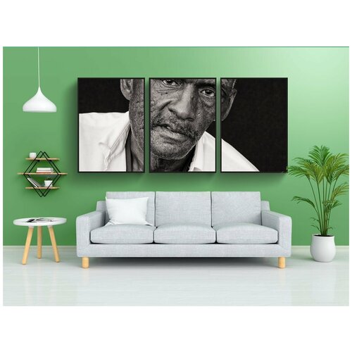 фото Набор модулных постеров для интерьера "люди, человек, старый" 60x90 см. в тубусе, без рамки lotsprints