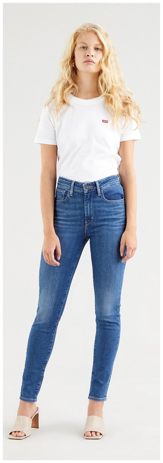 Купить Джинсы LEVI`S 721 High Rise Skinny 18882-0422 женские за 5464р ...