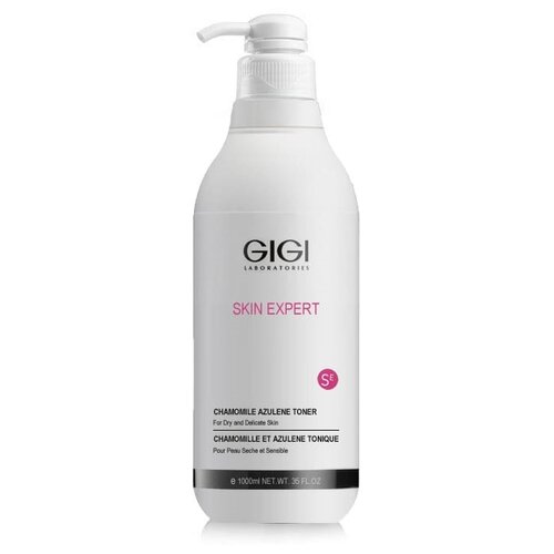 Gigi Тонер Skin Expert Chamomille Azulene, 1000 мл gigi тонер skin expert hamamelis 250 мл