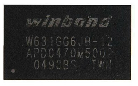 Модуль памяти Winbond, W631GG6JB-12