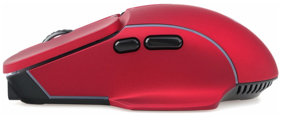 Мышь игровая Gembird MGW-510, беспроводная, 2400 DPI, 2,4 ГГц, красная