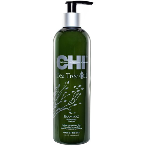 CHI шампунь Tea Tree Oil, 340 мл шампунь для волос chi tea tree oil объём 739 мл