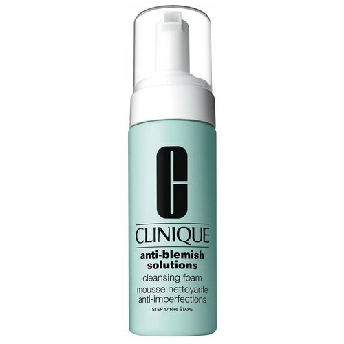 Clinique Anti-Blemish Solutions Cleansing Foam 125мл clinique anti blemish solutions cleansing gel