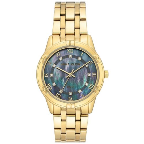 фото Наручные часы anne klein наручные часы anne klein 3768bmgb, золотой, черный