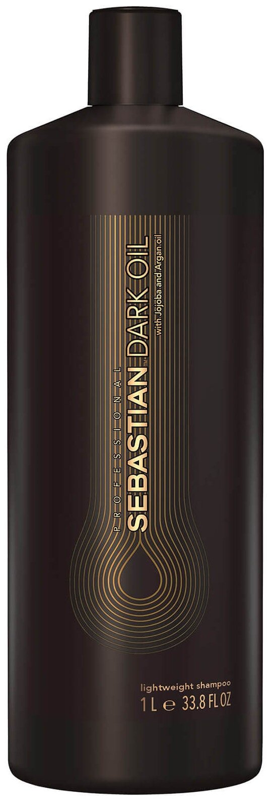 SEBASTIAN Professional шампунь Dark Oil легкий, 1000 мл