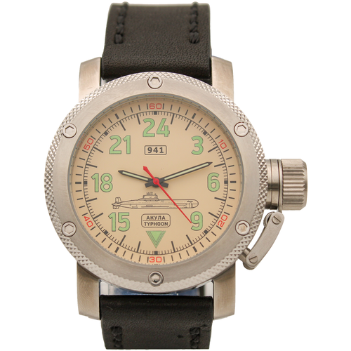 Часы наручные 941 / Акула (Typhoon) механические (сапфировое стекло) 052.01