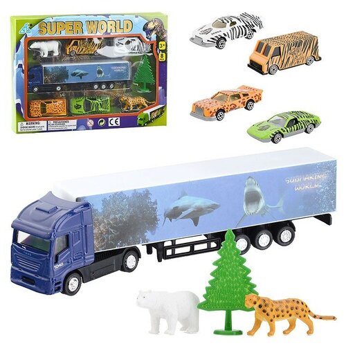 фото Набор машин в коробке кнр