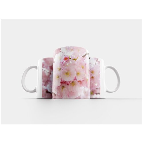 фото Кружка "японская вишня, декоративная вишня, цветущее дерево" 320 мл lotsprints