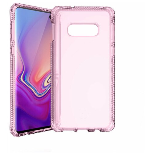 Чехол антибактериальный ITSKINS SPECTRUM CLEAR для Samsung Galaxy S10e светло-розовый