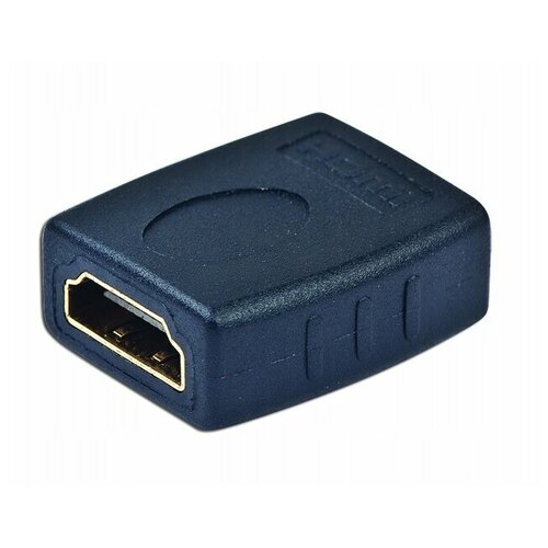 Переходник HDMI-HDMI Gembird A-HDMI-FF, 19F/19F, золотые разъемы exegate переходник ex284925rus переходник hdmi hdmi ex hdmi ffc 19f 19f позолоченные контакты