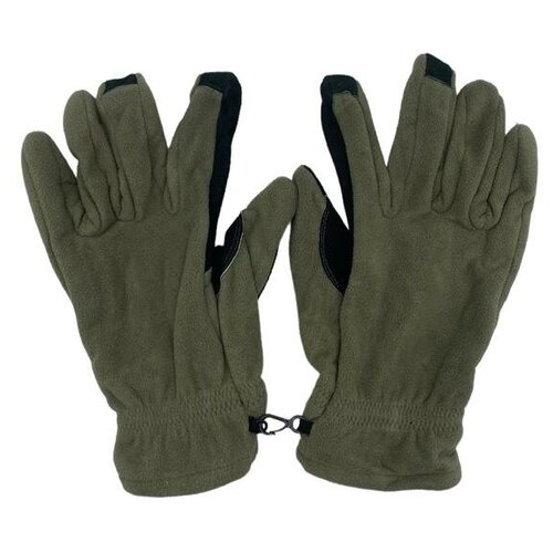 Перчатки зимние СпН олива, горные, флисовые, армейские перчатки ССО, для охоты, специального назначения, 4 размер