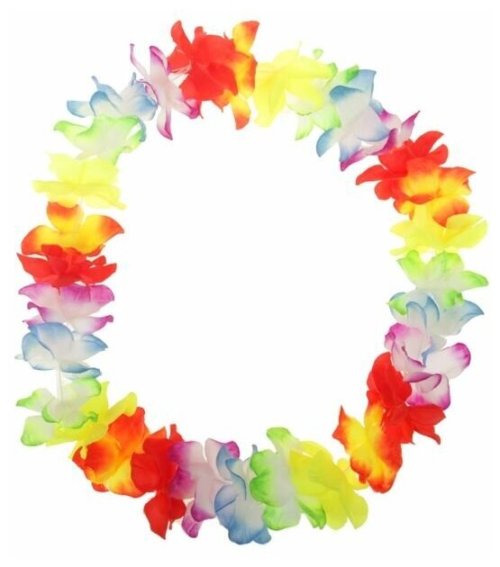 Ожерелье гавайское «Цветочная Ланаи»