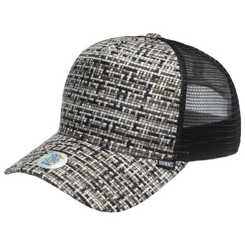 фото Бейсболка djinns арт. hft bubble tweed (черный), размер uni
