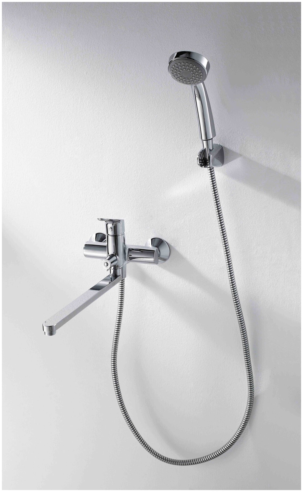 Смеситель для ванны с душем Bravat Drop F64898C-LB - фотография № 7