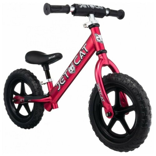 фото Беговел - jetcat - 12 sport - slt - eva - black series - raspberry (малиновый) - детский - от 1,5 лет - от 2 лет