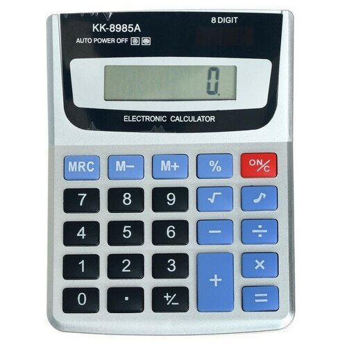 Калькулятор настольный, 8 - разрядный, KK - 8985А, с мелодией./В упаковке шт: 1