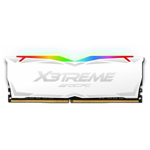 Модуль памяти DDR 4 DIMM 8Gb 3200Mhz OCPC X3 RGB MMX3A8GD432C16W CL16 WHITE 336500₽