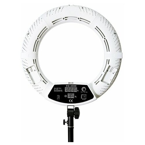 фото Кольцевая лампа okira led ring fd 480 — цвет белый