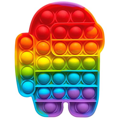 Антистресс игрушка Пупырка Антистресс Pop it Поп Ит пупырка Among us 249₽