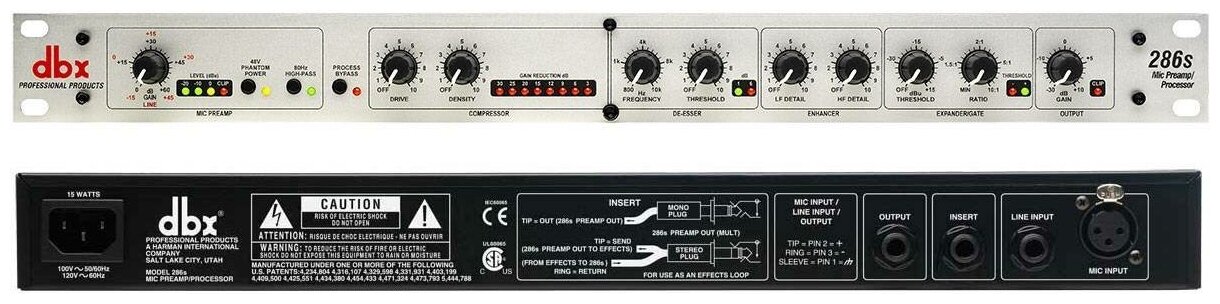 Микрофонный предусилитель Dbx 286S