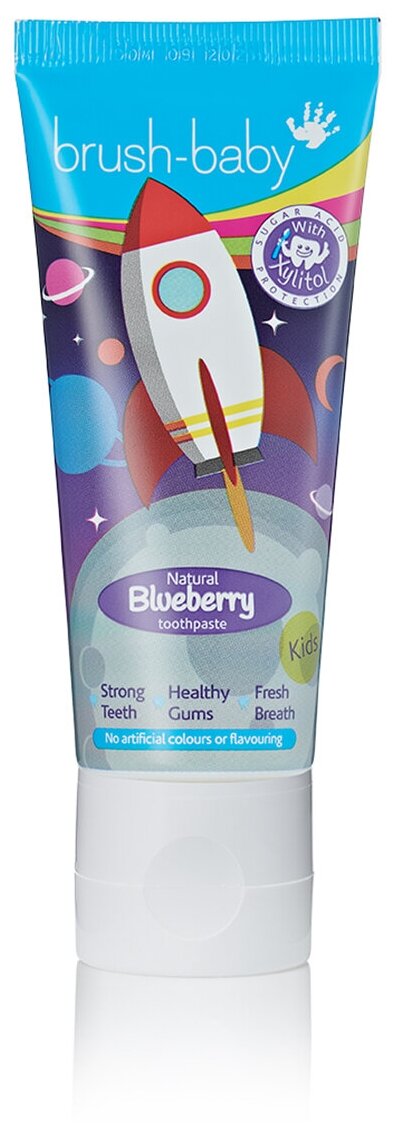 Brush-Baby Blueberry зубная паста, 3+ лет