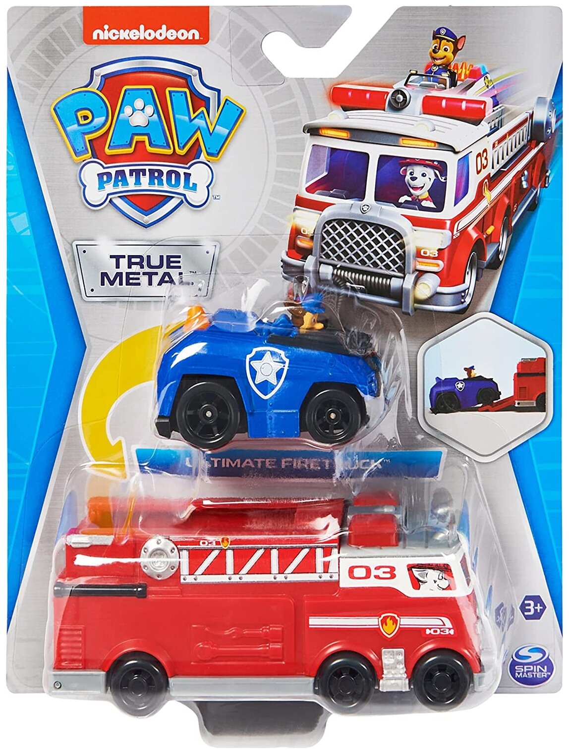 Paw Patrol True Metal Большая пожарная машина - фото №3