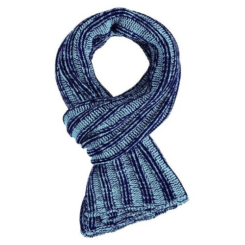 фото Шарф chain multi, цвет сине-голубой