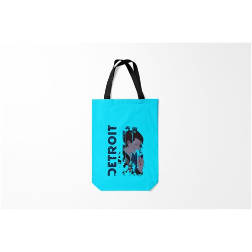 фото Сумка-шоппер / 31х42 см / геймерам / detroit become human android rk800 burnettie