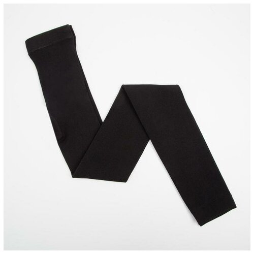 фото Леггинсы женские velour 500 den микрофибра с начёсом, цвет чёрный, р-р 2/3 нет бренда