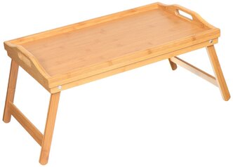 Столик для завтрака бамбук, 50х30х23 см, Катунь, КТ- СТ-02