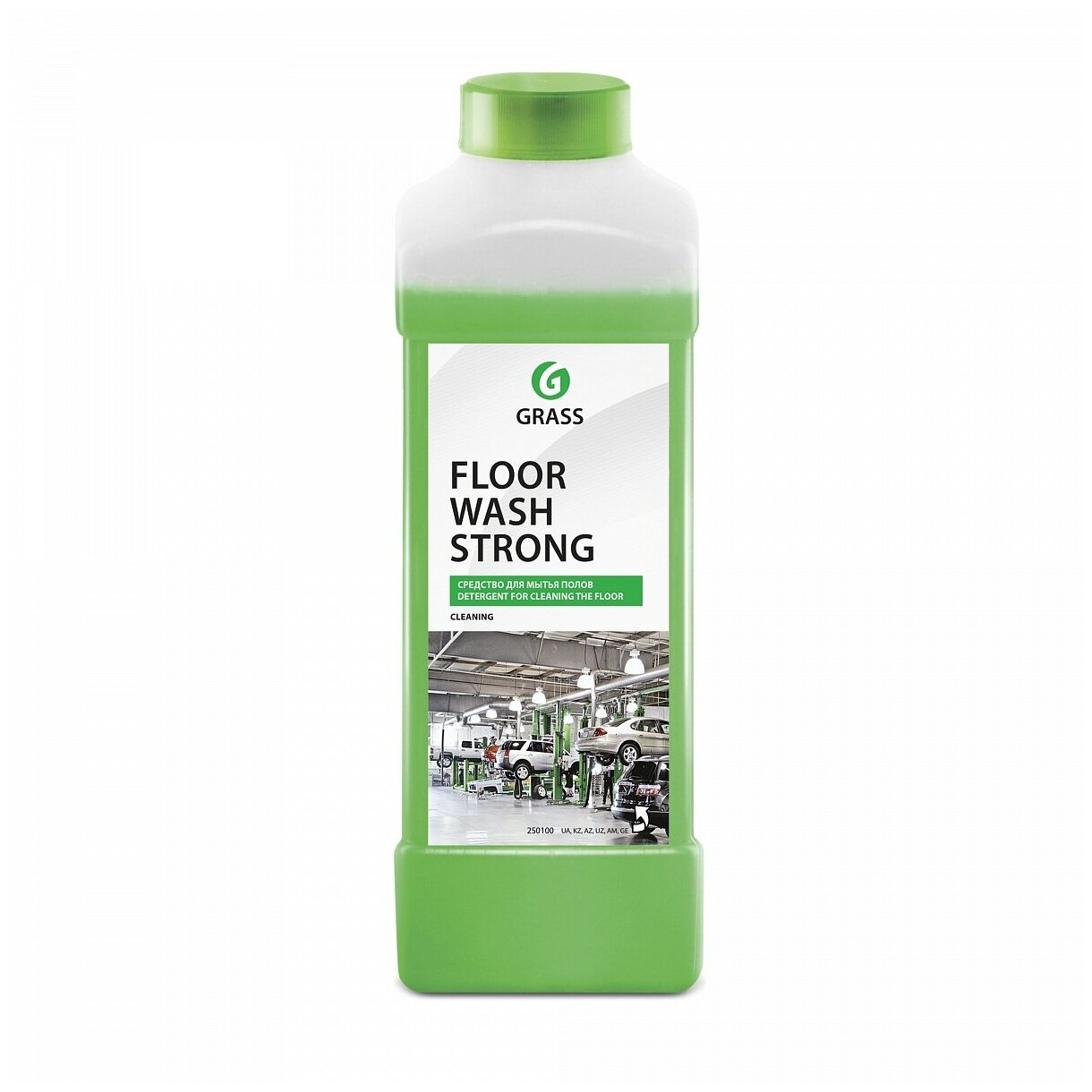 Средство для мытья полов GRASS "Floor Wash Strong" 1000 мл - фотография № 1