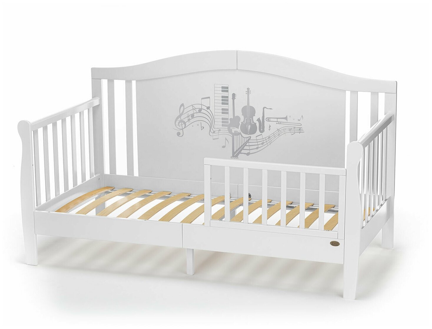 Детская кровать-диван Nuovita Stanzione Verona Div Musica (Bianco/Белый)