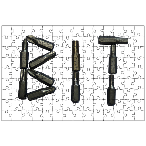 фото Магнитный пазл 27x18см."бит, винты, орудие труда" на холодильник lotsprints