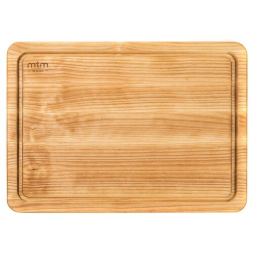 Разделочная доска деревянная универсальная с логотипом