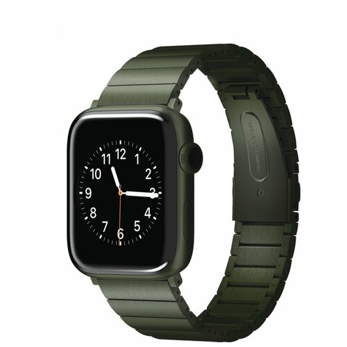 Ремешок для Apple Watch 45mm,44mm,42mm Viva Madrid Lavier Green,сменный браслет для эпл вотч,гипоаллергенный ремешок