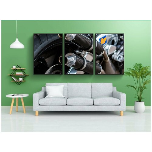 фото Набор модулных постеров для интерьера "априлия 250 рупий, априлия, 250 рупий" 60x90 см. в тубусе, без рамки lotsprints